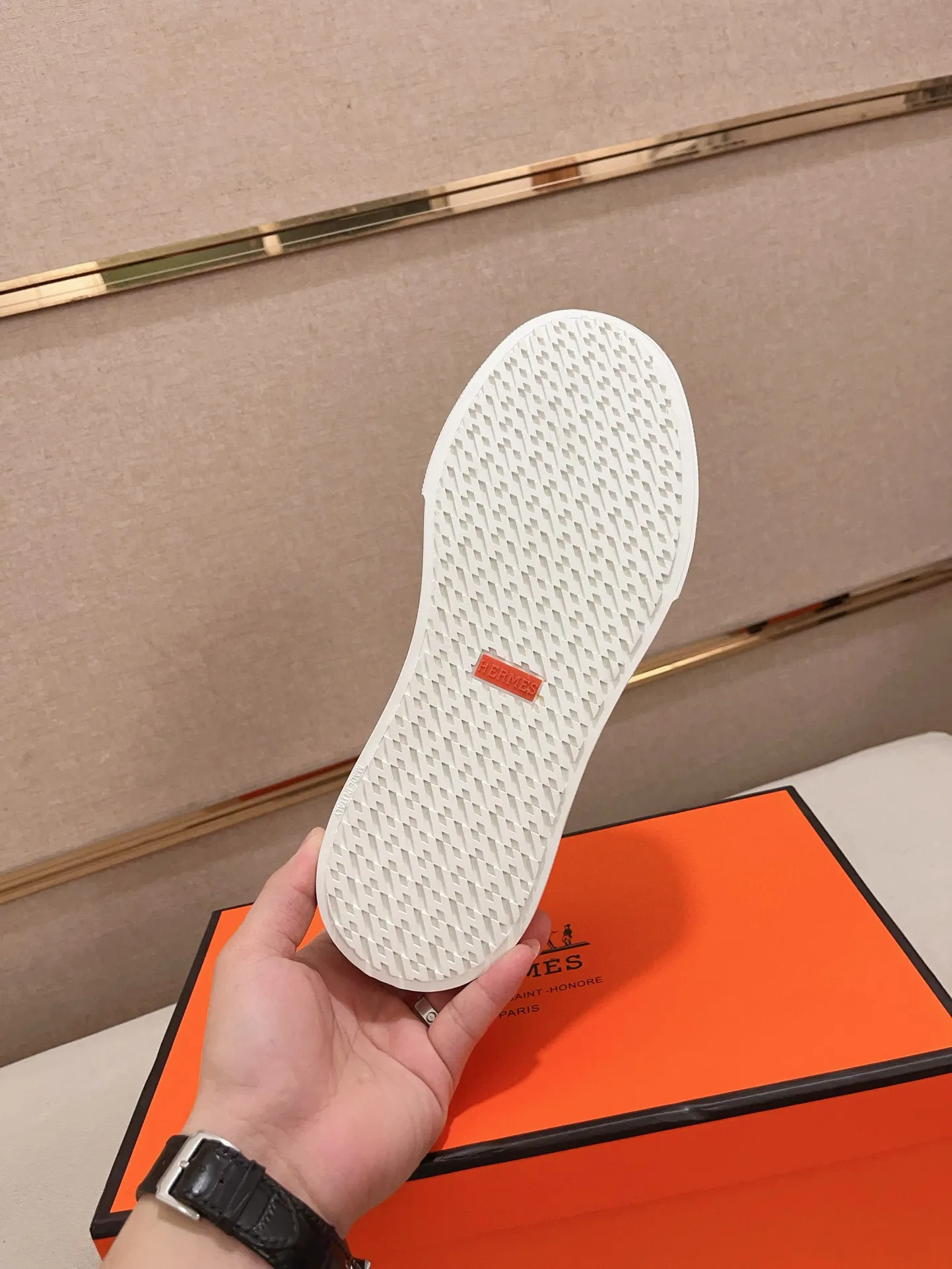 Men's clothing and shoes💰: 400💰《HERMES》【Classic Original Version】Hermès; Top 🔝 Purchasing Agency 🔍🔍Latest 🇺🇸Sold simultaneously at counters, original imported from Italy ▲▲Cow leather▲ ▲Exquisite workmanship (Italian 🇮🇹imported water-dyed 🐂cowhide lining) sole: original sole provided by the original factory, ⚠️exclusive double-layer activity·TPR·rubber·combined molded outsole; Code number: 36-46